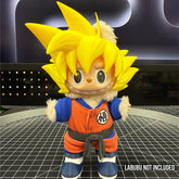 Goku Dragon Ball Z Suit & Hair for Labubu